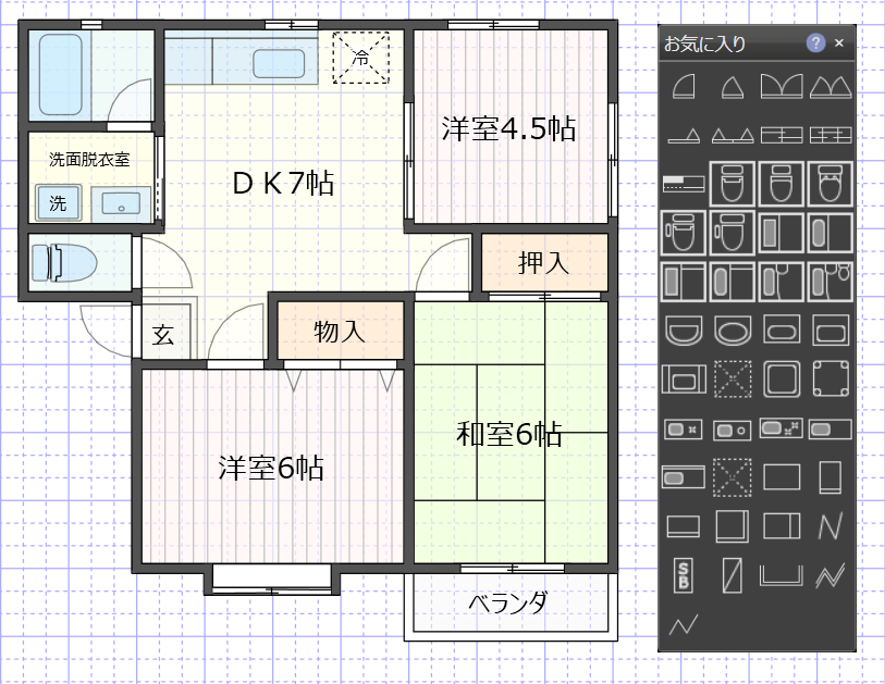 Mizdoriお気に入りパレット